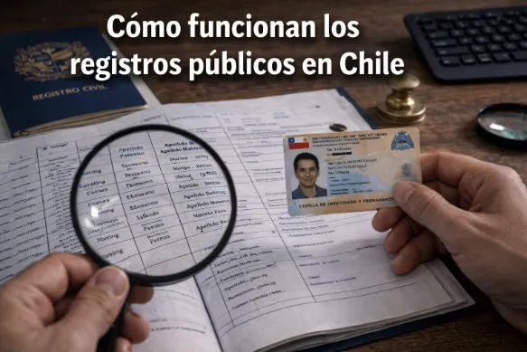 Cómo funcionan los registros públicos en Chile
