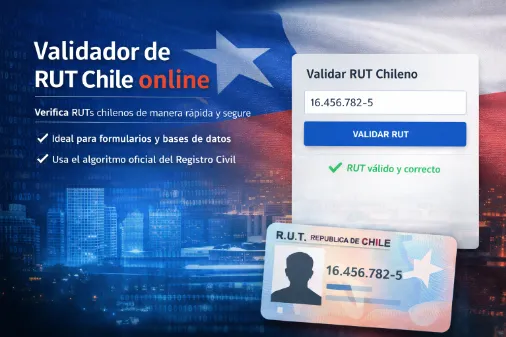 Validador de RUT chile online
